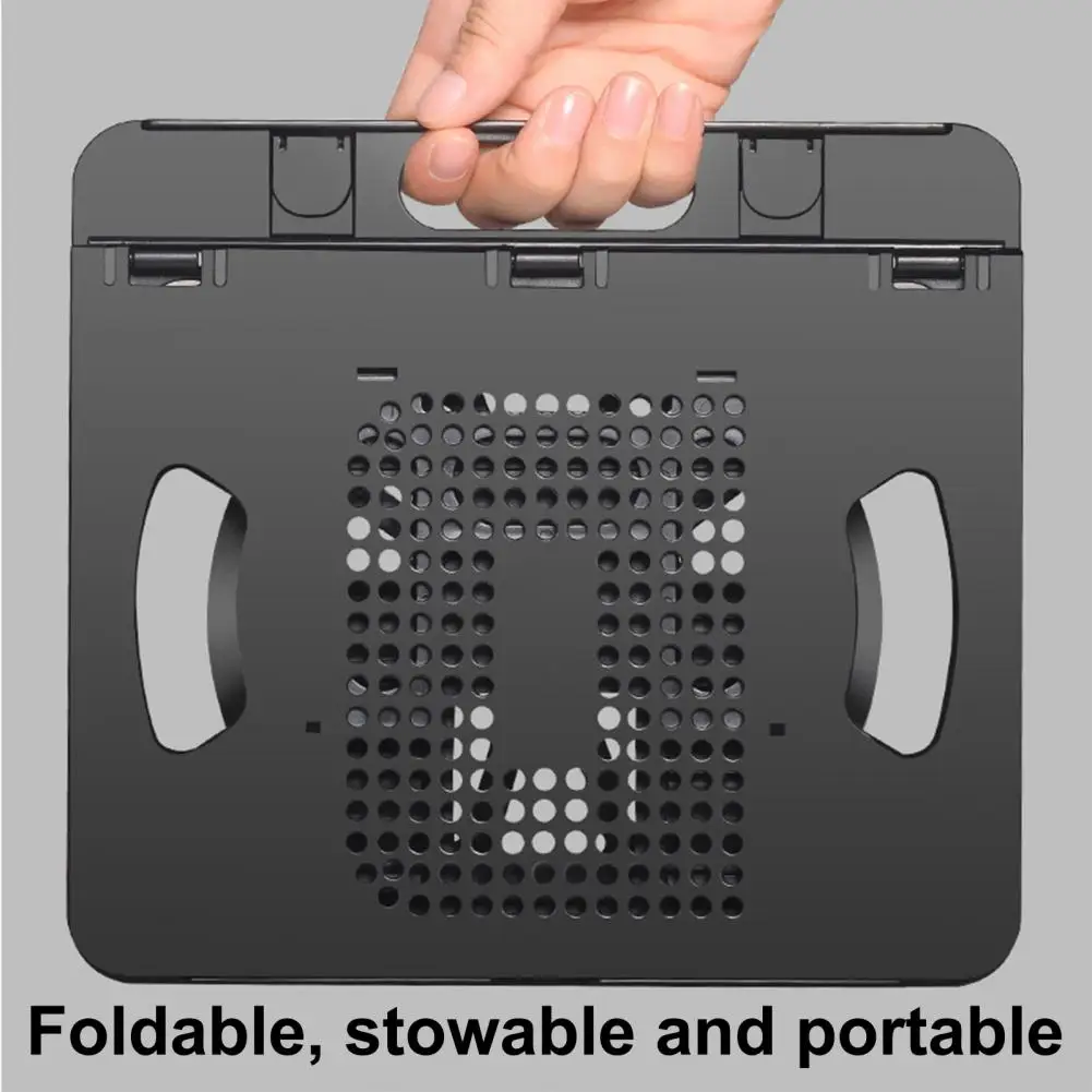 

Folding Stand Durable Angle Adjustable 360 Degrees Rotation Phone Tablet Folding Stand Desktop Holder for Home Use