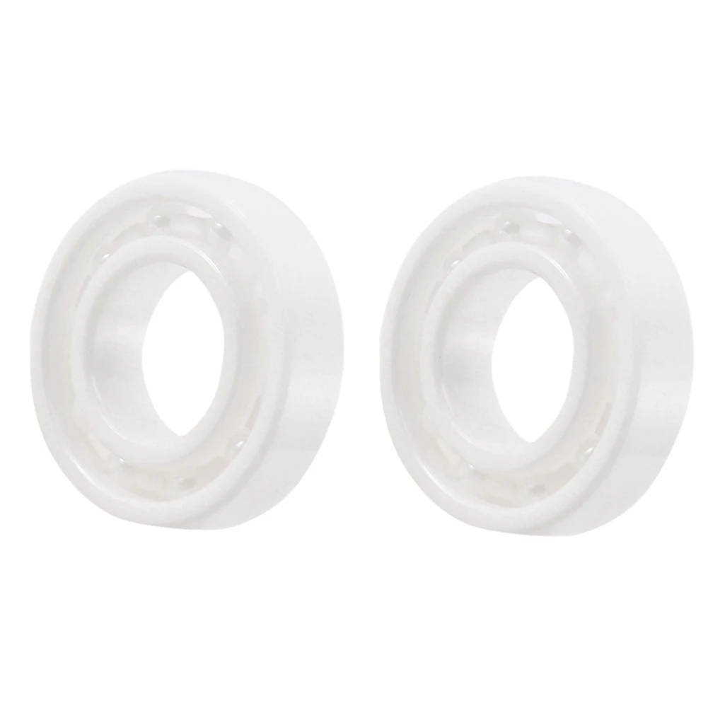 

ZrO2 Ball Bearing 2 Pack White 6901 Ball Bearing High Precision 12X24X6mm Ceramic Ball Bearing