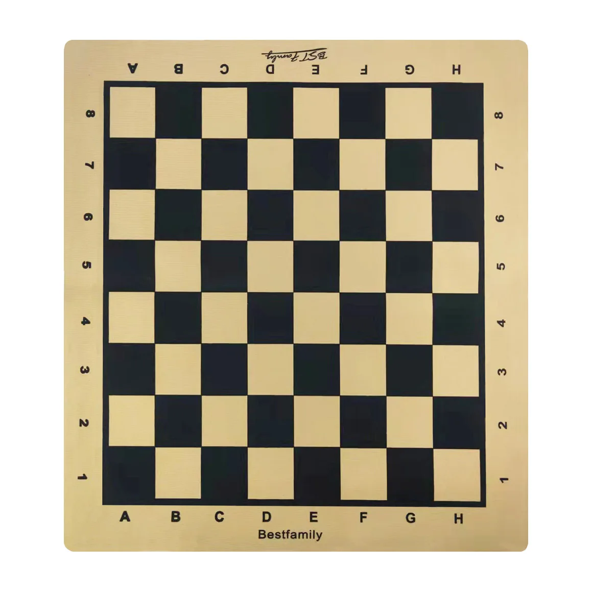 Tablero de ajedrez de cuero PU, tablero de 46x50cm, damas plegables de 45x50mm, tablero de juego de ajedrez Shogi IB4
