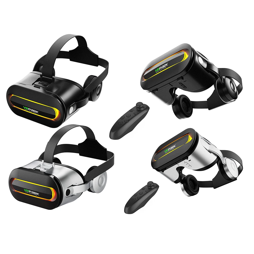 

J60 Bluetooth-compatible 5.0 3D VR Glasses for 4.5-6.7 inch Headset Smart Phone Virtual Reality Glasses Helmet Video Game Binoc