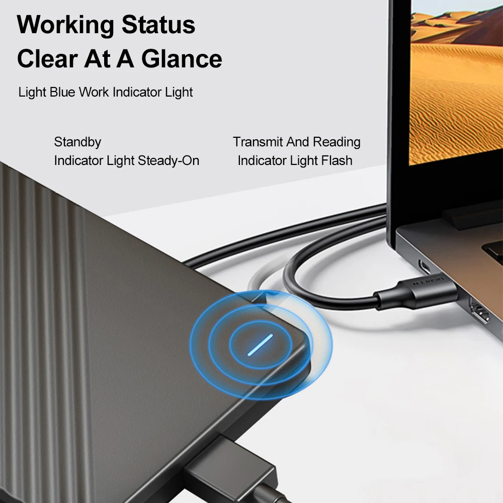 Внешний жесткий диск Портативный твердотельный накопитель USB 3.0 со стабильной