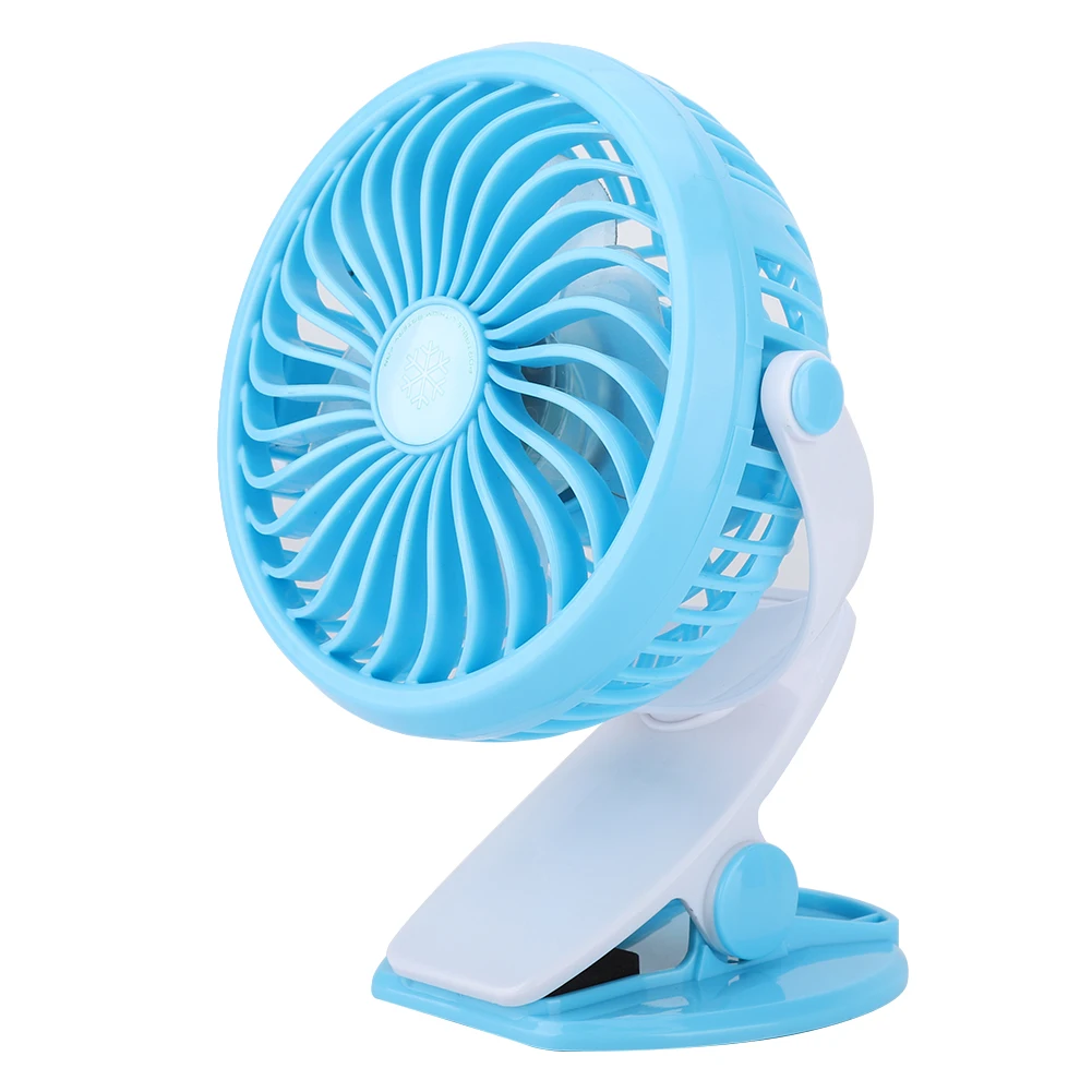Настольный мини-вентилятор с клипсой персональный бесшумный охлаждающий