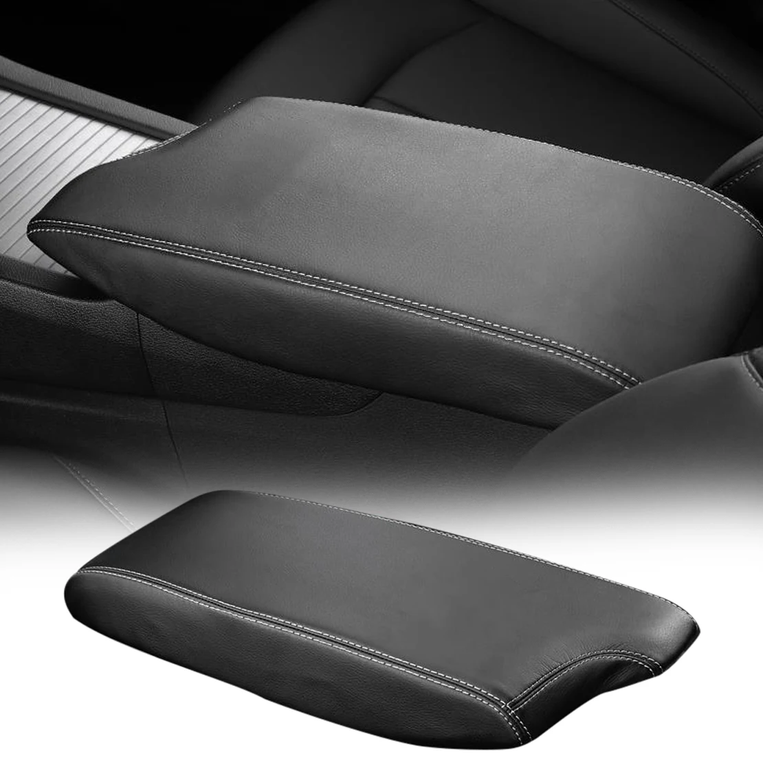 

Крышка подлокотника центральной консоли автомобиля, водонепроницаемая накладка на крышку, подходит для Hyundai Sonata 2021 2020