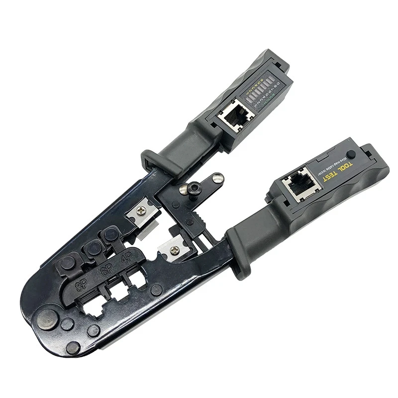 Кабельный тестер RJ45 для сетевого Lan кабеля режущий инструмент Cat7 Cat6 Cat5 RJ11 RJ12