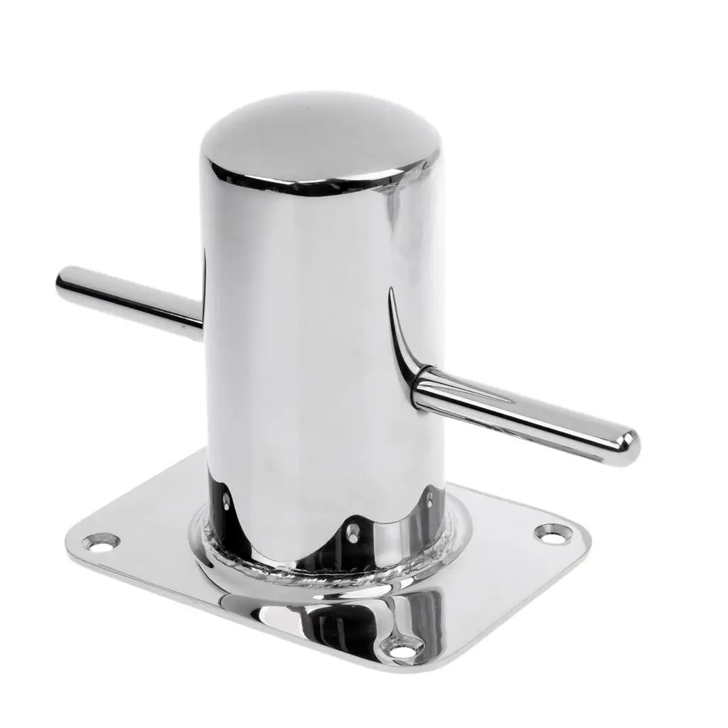 

Cleat Mooring Cleat Cross Design, Polished Stainless Steel, High Quality