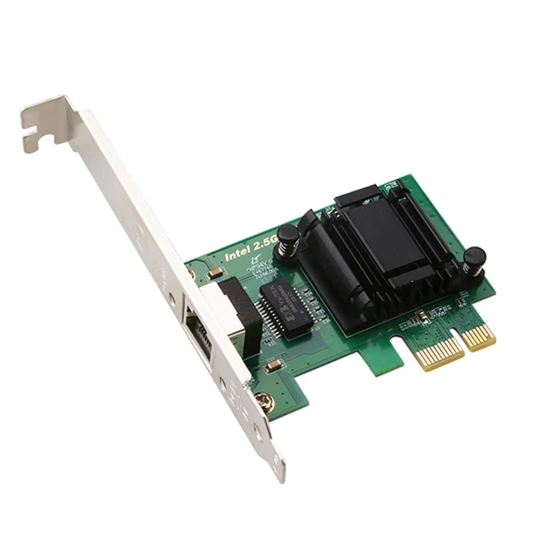 

Сетевой адаптер PCI-E, 2,5 Гбит/с, 1000 Мбит/с