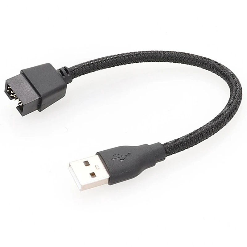 Фото USB A «папа» на 9-контактный разъем «папа» для материнской платы, высокоскоростная передача данных №1