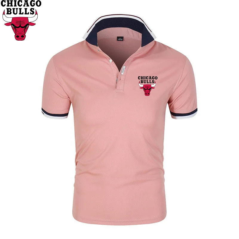 

Top Grade New Summer Brand Bulls Mens Designer Polo Shirts with Short Sleeve Casual Tops Fashions Men Clothing 2023