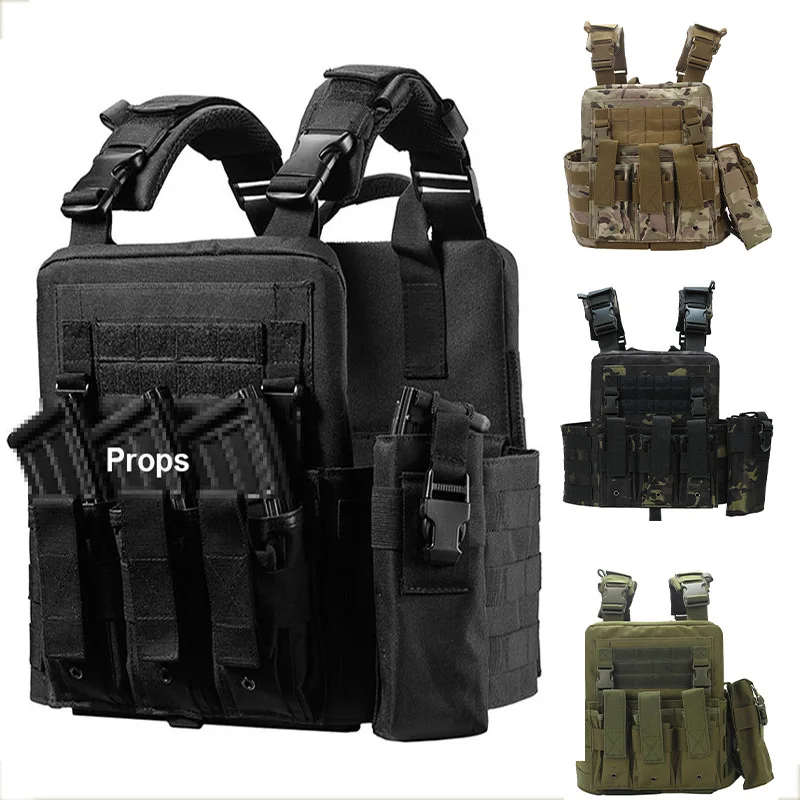 

Upgrade 6094 1000D Tactical Plate Carrier Military Vest Molle Modular Body Armor Airsoft Paintball Combat Outdoor Hunting Vest