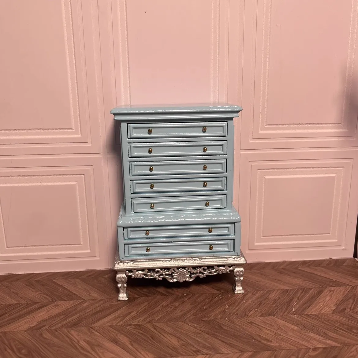 Миниатюрная деревянная мебель для кукольного домика 1:12 Классическая Мини-мебель