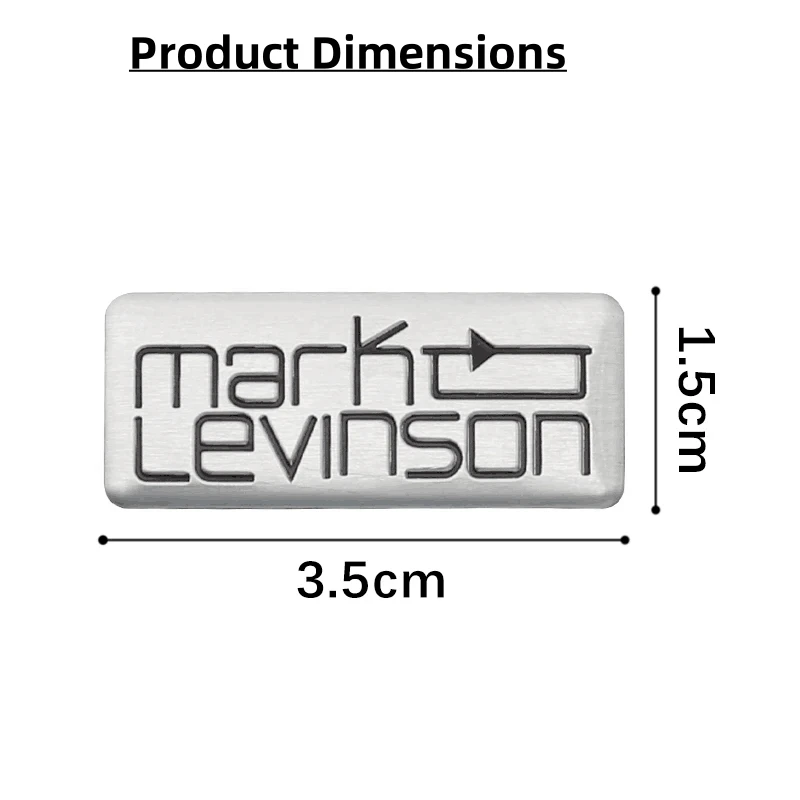 2/5/10/50 шт. MARK LEVINSON автомобильный Hi-Fi динамик аудио значок стерео эмблема наклейки