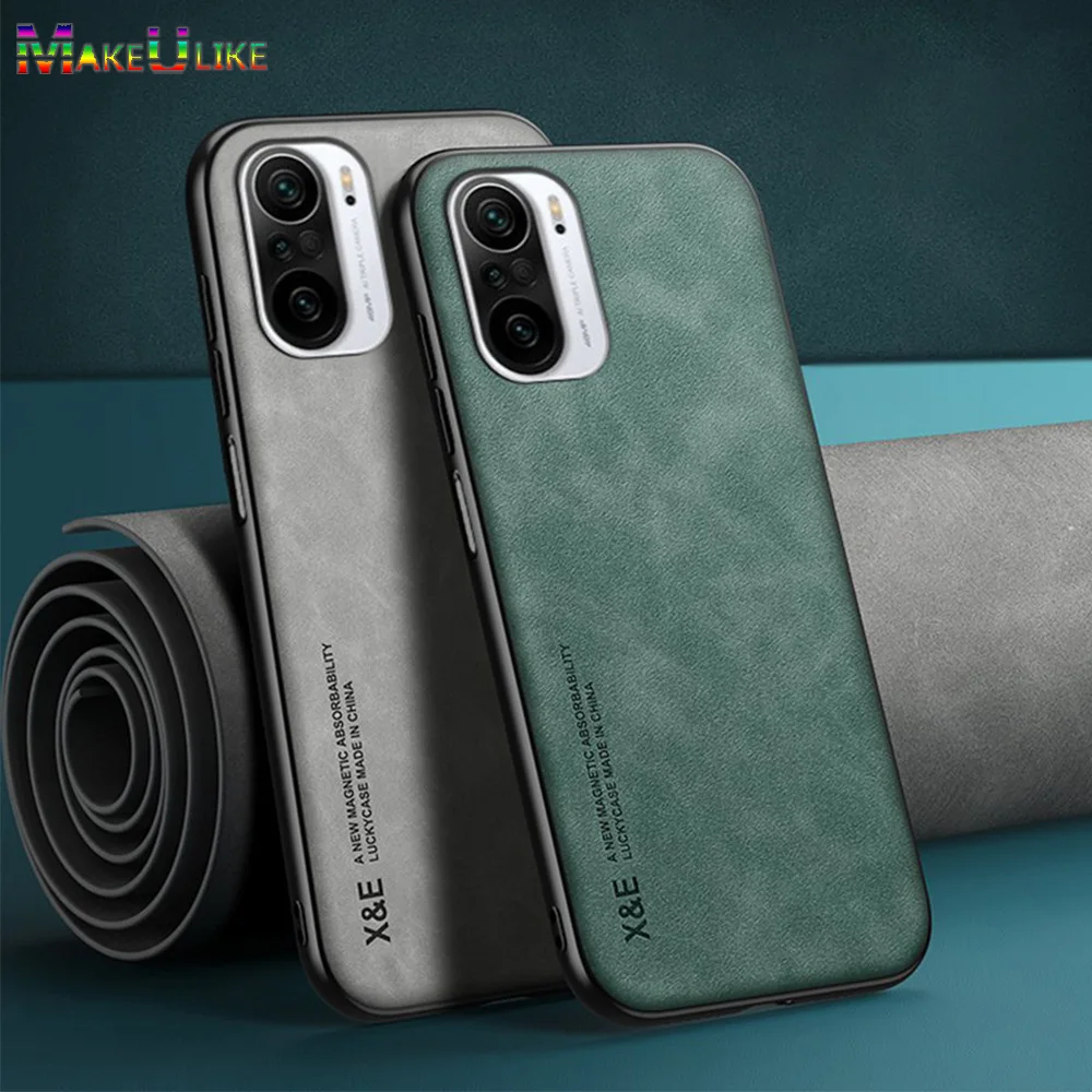 

Magnetic Case for Xiaomi Redmi K40 Pro Case Leather Silky Feel Slim Cover for Redmi K50 Gaming K20 K30 K40 Pro K40S K30S Case