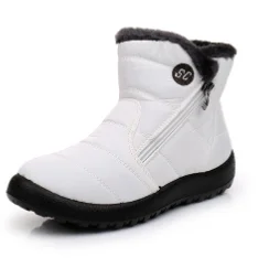 

Водонепроницаемые зимние ботинки, женская обувь, зимние уличные Нескользящие Бархатные Теплые ботильоны для женщин, женские ботинки, Разме...