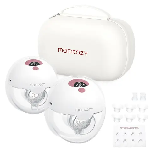 最新デザイン Momcozy ならっ m9 ハンズフリー 搾乳器