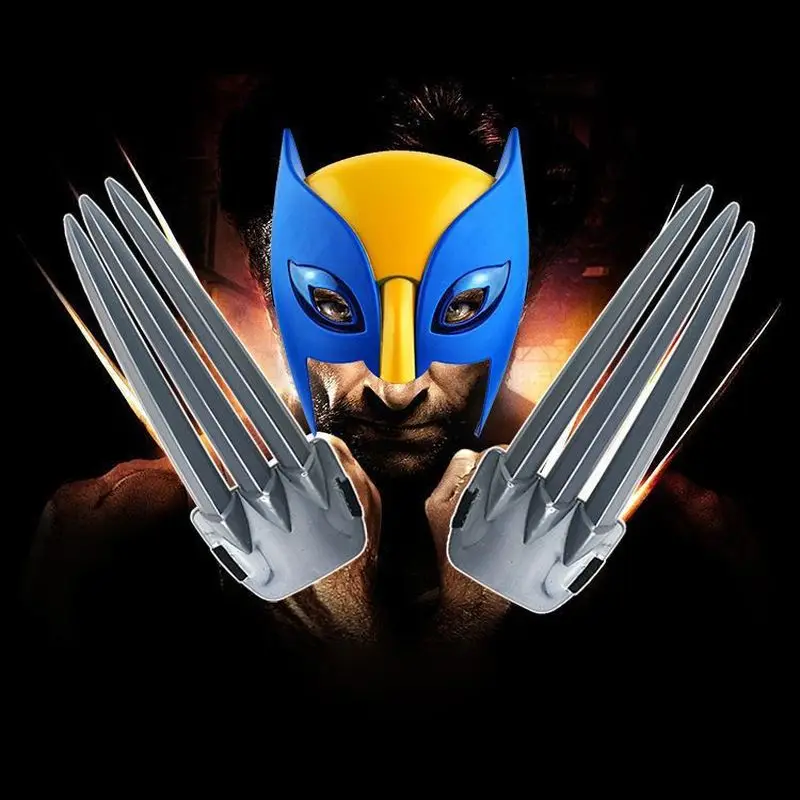 Hottoys X Мужчины Wol Verine Claw Пластиковый коготь Игрушка X-Men Косплей Хэллоуин Wea Pon