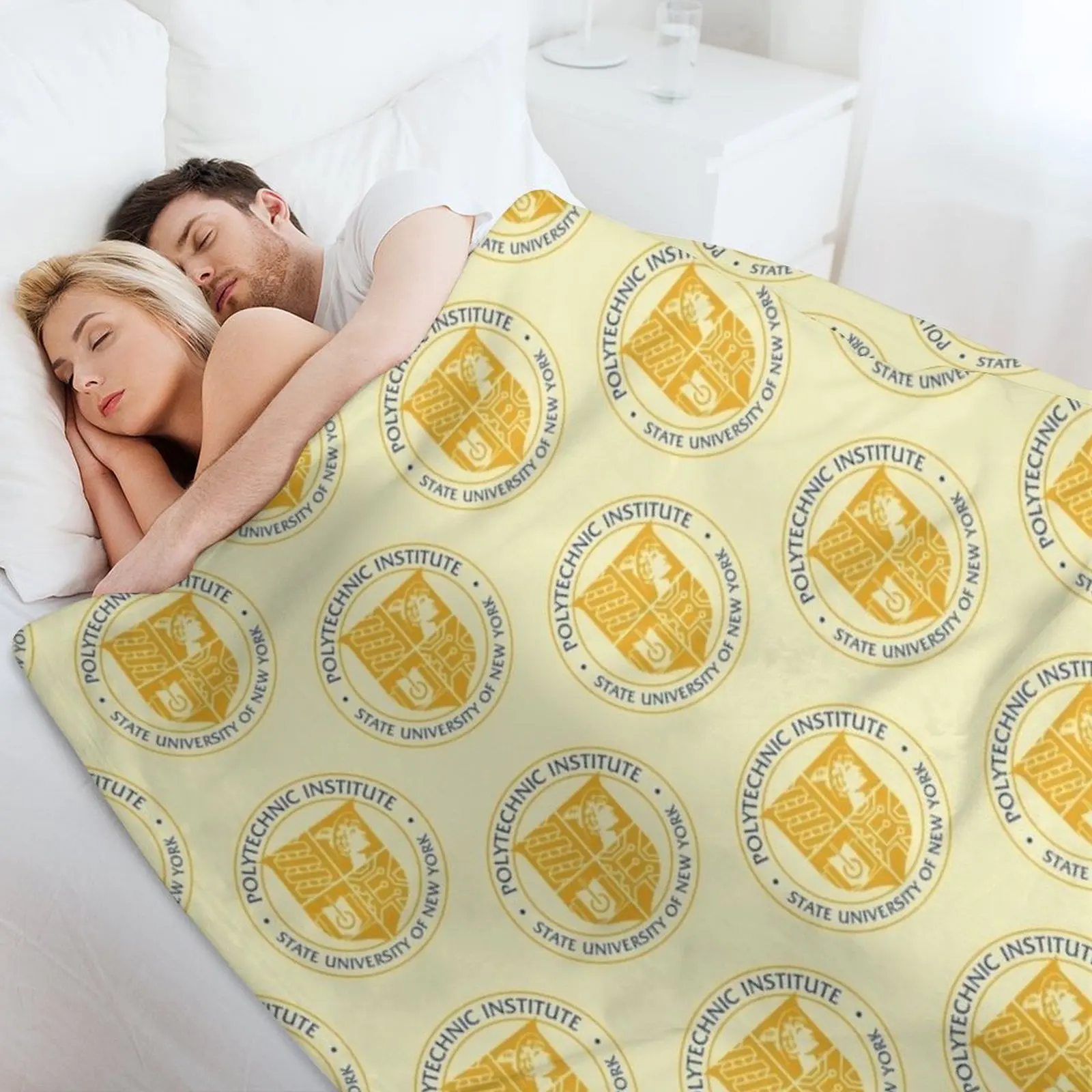 Одеяло SUNY Polytechnic Retros Одеяла для кровати Декоративные одеяла диванов