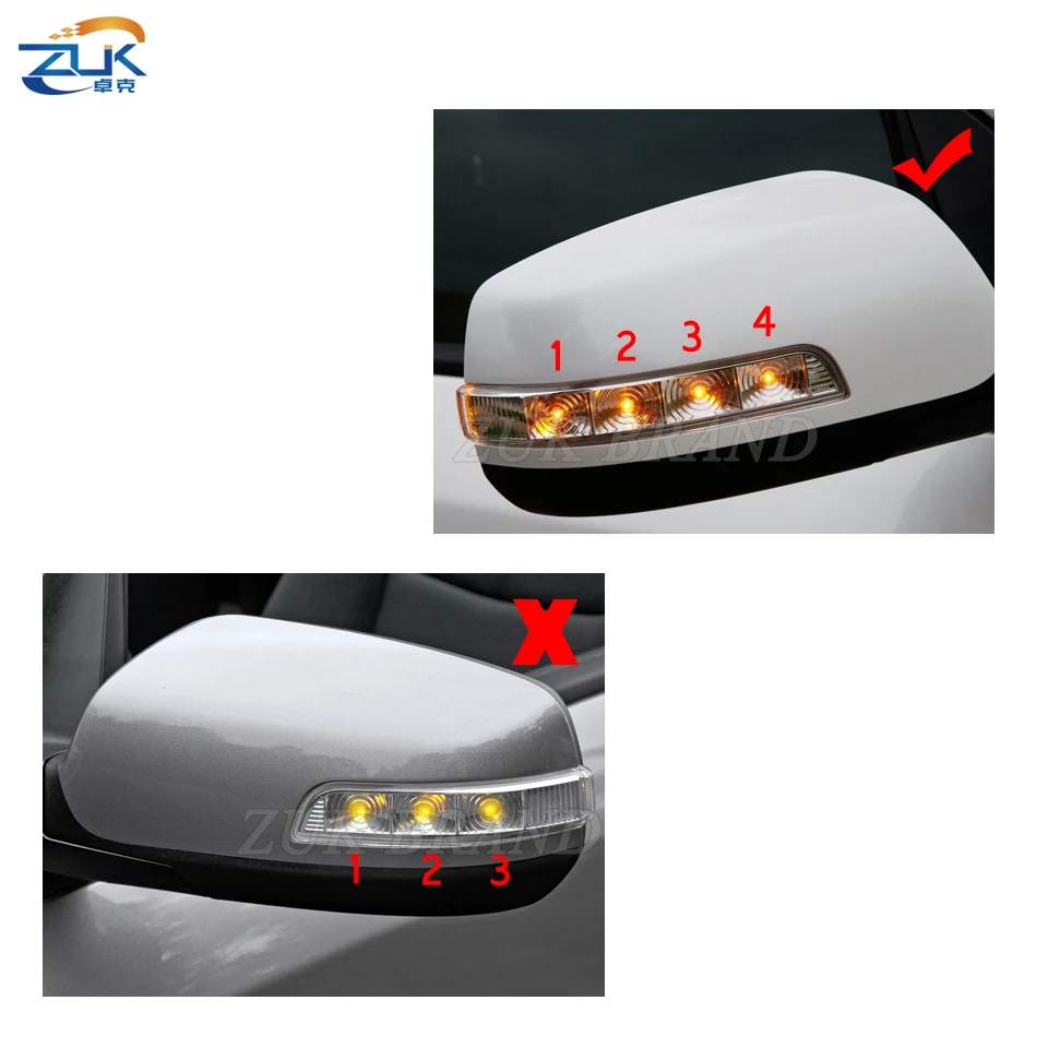 Clignotant de rétroviseur LED pour KIA Sorento XM, répéteur de rétroviseurs latéraux, 2009, 2010, 2011, 2012, 2013, 2014