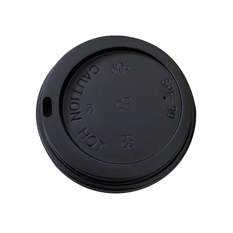 

Diameter 90mm plastic lid for paper cup custom disposable plastic coffee cup lid