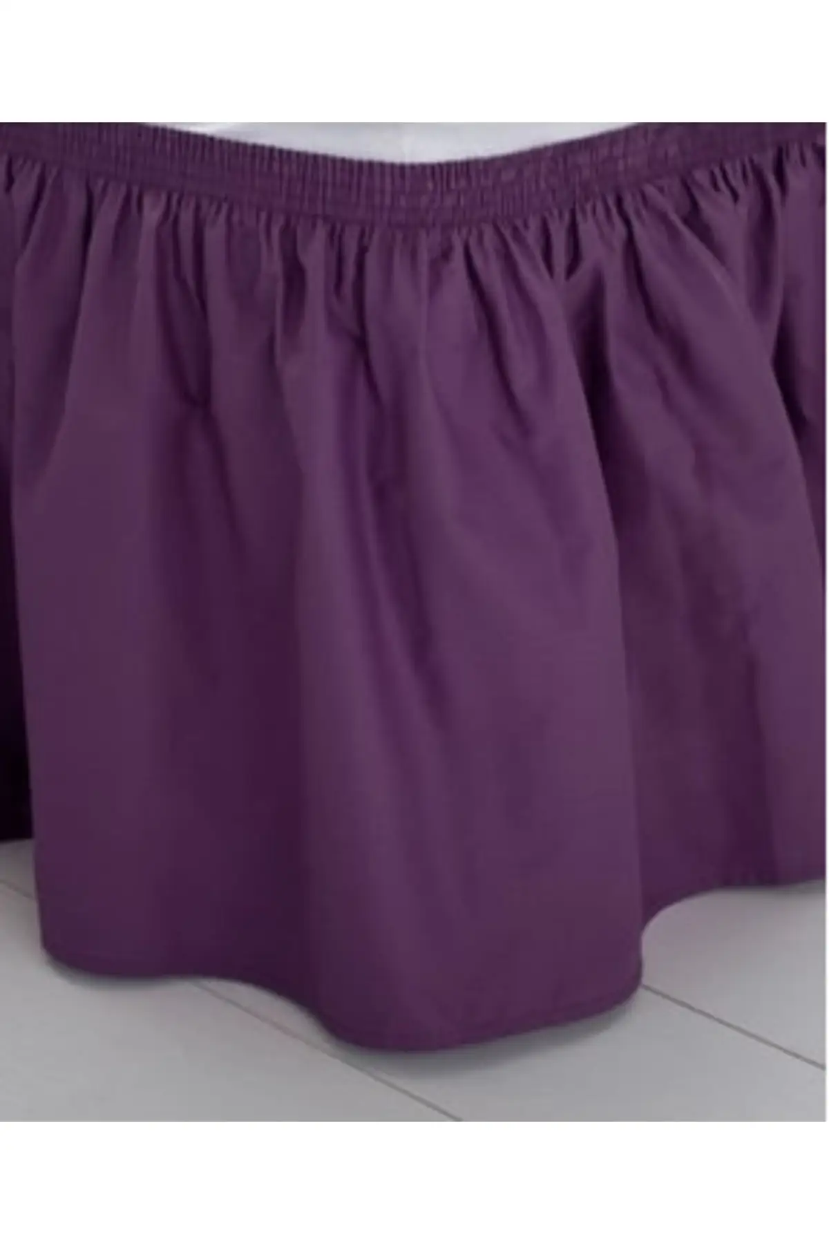 

Юбка Baza, оборки, двойной хлопок 160x200 см, льняное фиолетовое покрывало, текстиль для комнаты, домашняя мебель