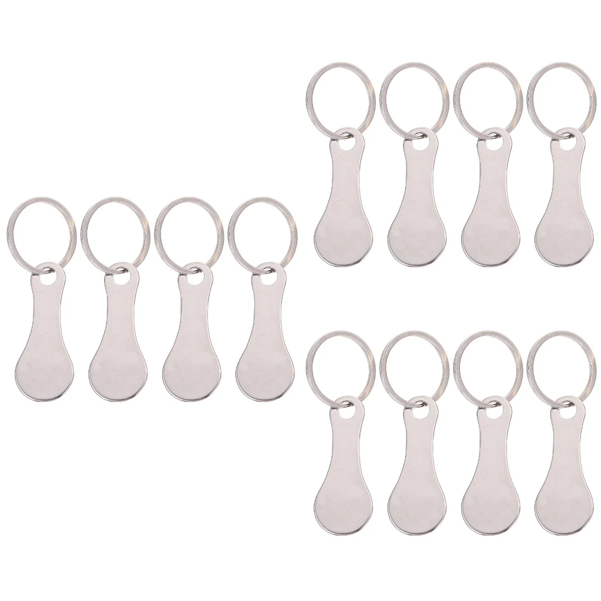 

Торговый троллейки-жетон брелок-тележка держатель кольцо металлические кольца разблокированный портативный четверть брелок для продукто...