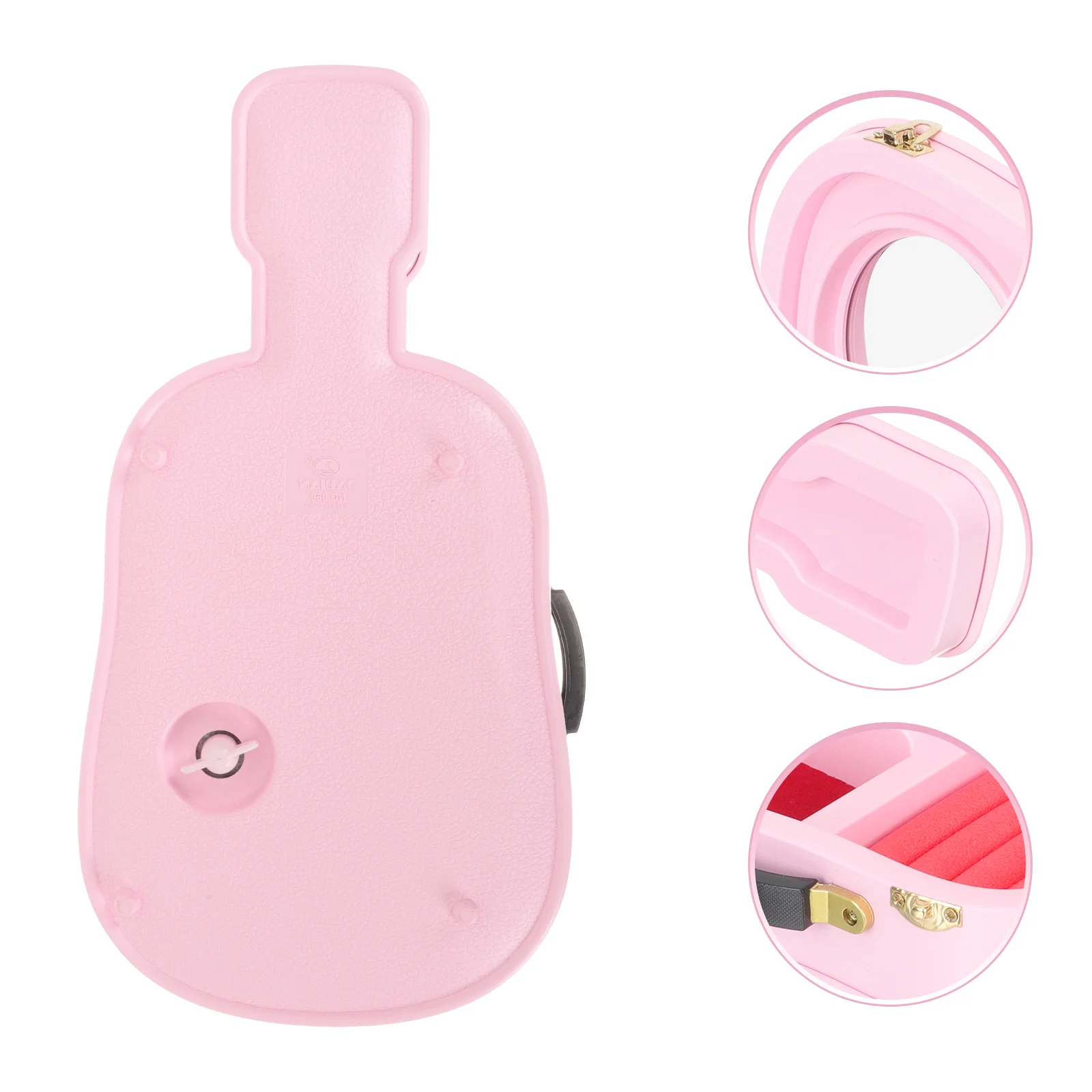 

Violin Craft Jewelry Box Little Girls Wedding Decor Musical Adorn Gift Kids Guitar Capos Acrylic Modern