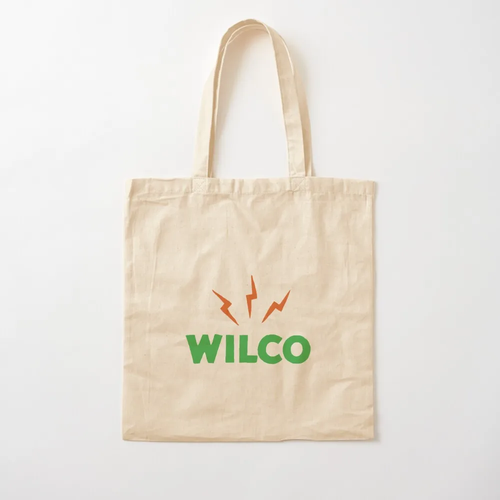 Wilco Band Tote Bag многоразовая сумка для покупок холщовая большая