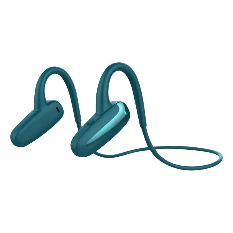 

Open Ear Headphones Wireless Bone Conduction Headphones Headset Head Wrap Style & Behind The Neck Lightweight Behind The Neck