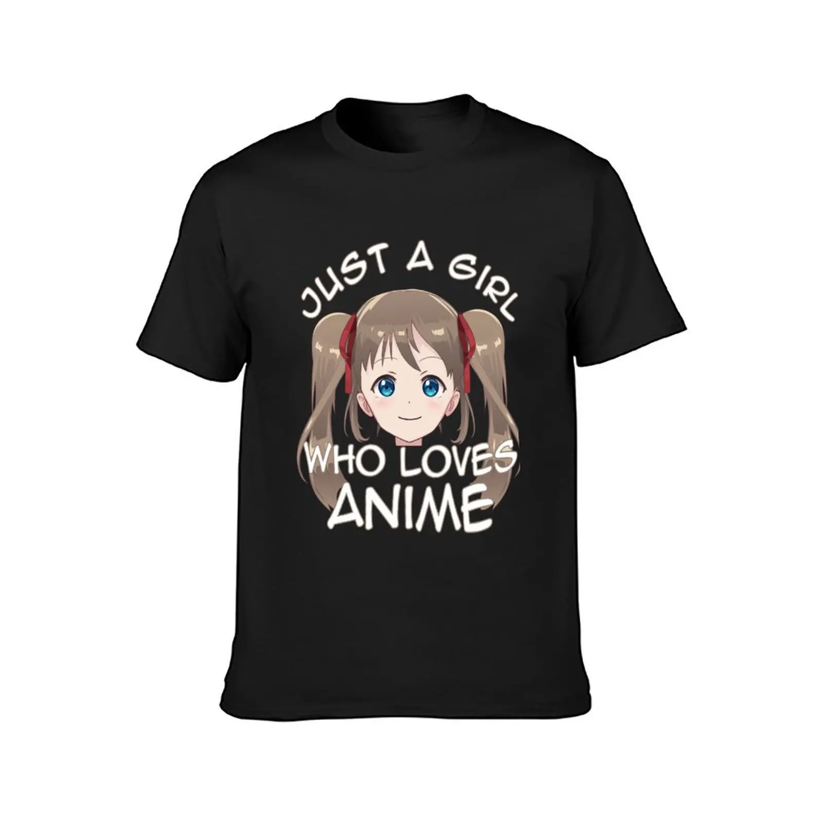 Футболка Just A Girl Who Loves Anime для девочек