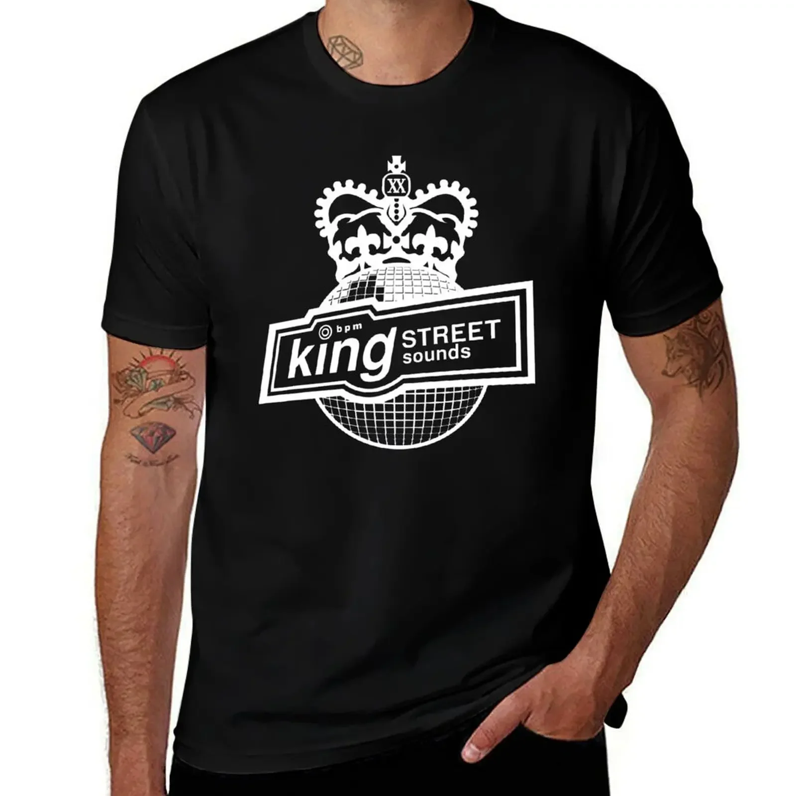 King Street Sounds для диджеев производителей и Rave Monkeys футболка с графикой летняя одежда