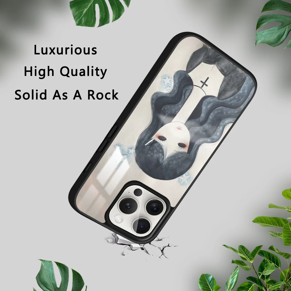 Чехол для телефона Pretty Aya T-Takano с аниме iPhone 16 15 14 13 12 11 Pro Xs Max Mini Plus Celulares Hard Funda