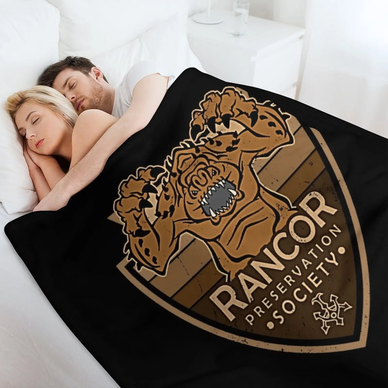 Одеяло для защиты общества Rancor | Geekdom Pop Culture DopeyArt дивана кровати спального мешка