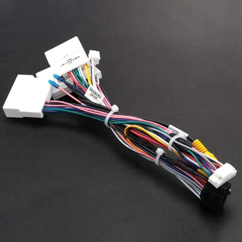 4X автомобильный Android стерео 16PIN жгут проводов адаптер кабеля с коробкой Canbus для
