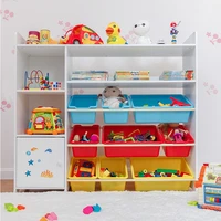 high quality children toy shelf bookcase multi function bookcase toy cabinet