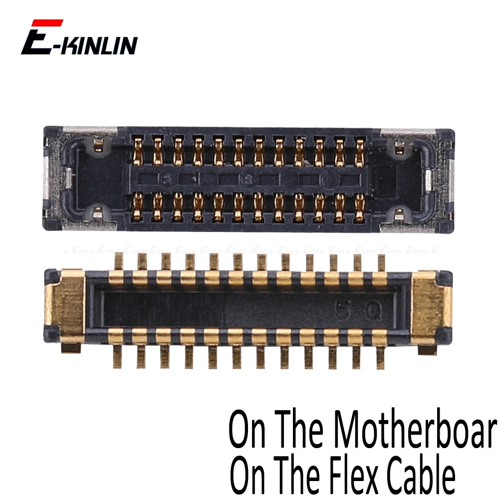 2 шт. FPC коннектор для iPhone 7 8 Plus Lcd дигитайзер 3D сенсорный экран зажим на