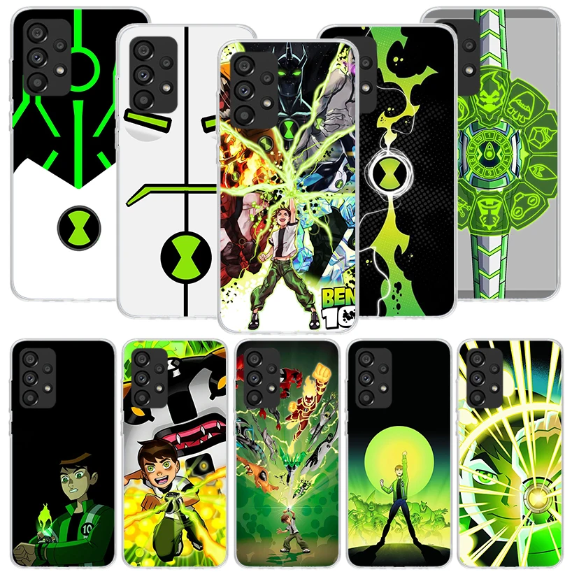Чехол для телефона Cartoon Ben 10 Samsung Galaxy A16 A14 A15 A13 A12 A54 A55 A53 A52 A24 A25 A23 A22 A34 A35 A33 A32 A05S A04S