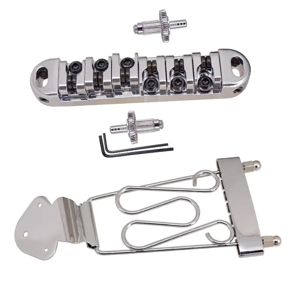 

Electric Guitar Roller Saddle Bridge And Bridge Accessories for 6 Strings