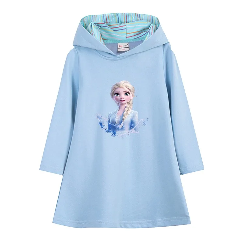 Новинка детская одежда хлопковое платье для маленьких девочек с диснеевским