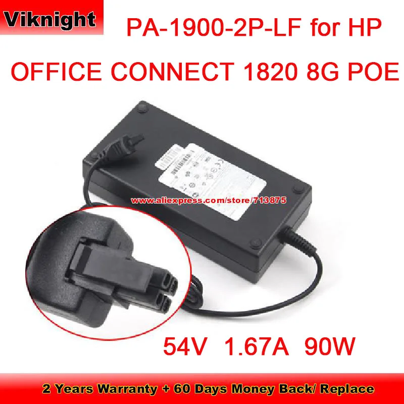 

Оригинальная искусственная кожа 5066-2164 5066-5569 JL383AABA для HP 54V 1.67A 90W PA2 адаптер переменного тока Molex 4 Pin