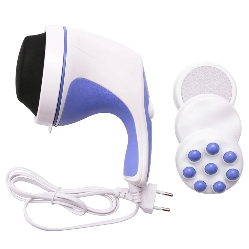 

EU Plug 5 Headers Spin Body Massager Relax Spin Tone Slimming Lose Weight Burn Full Body Massage Device