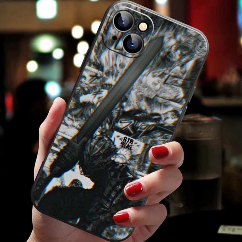 Чехол для телефона Berserk Luxury Game iPhone 13 12 11 6 6S 7 8 Plus X XR Pro XS Max Mini SE жидкий силиконовый