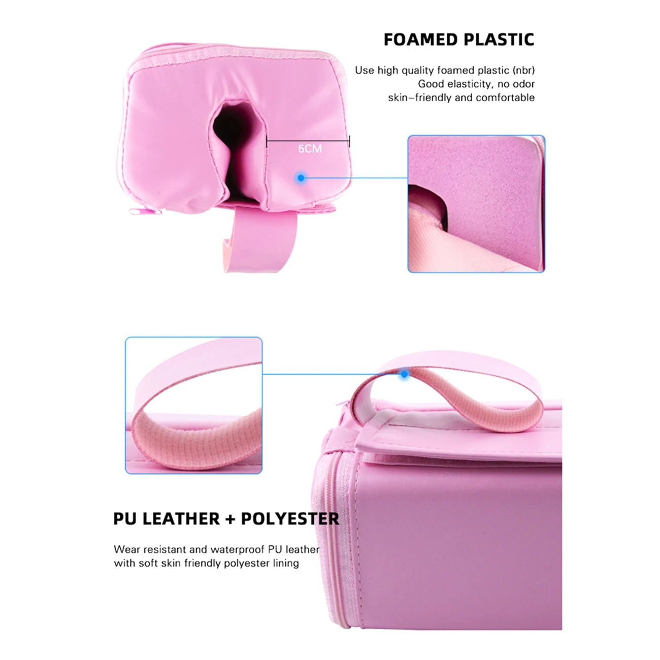 Штанга-тренажер черная для поддержки бедер и шеи