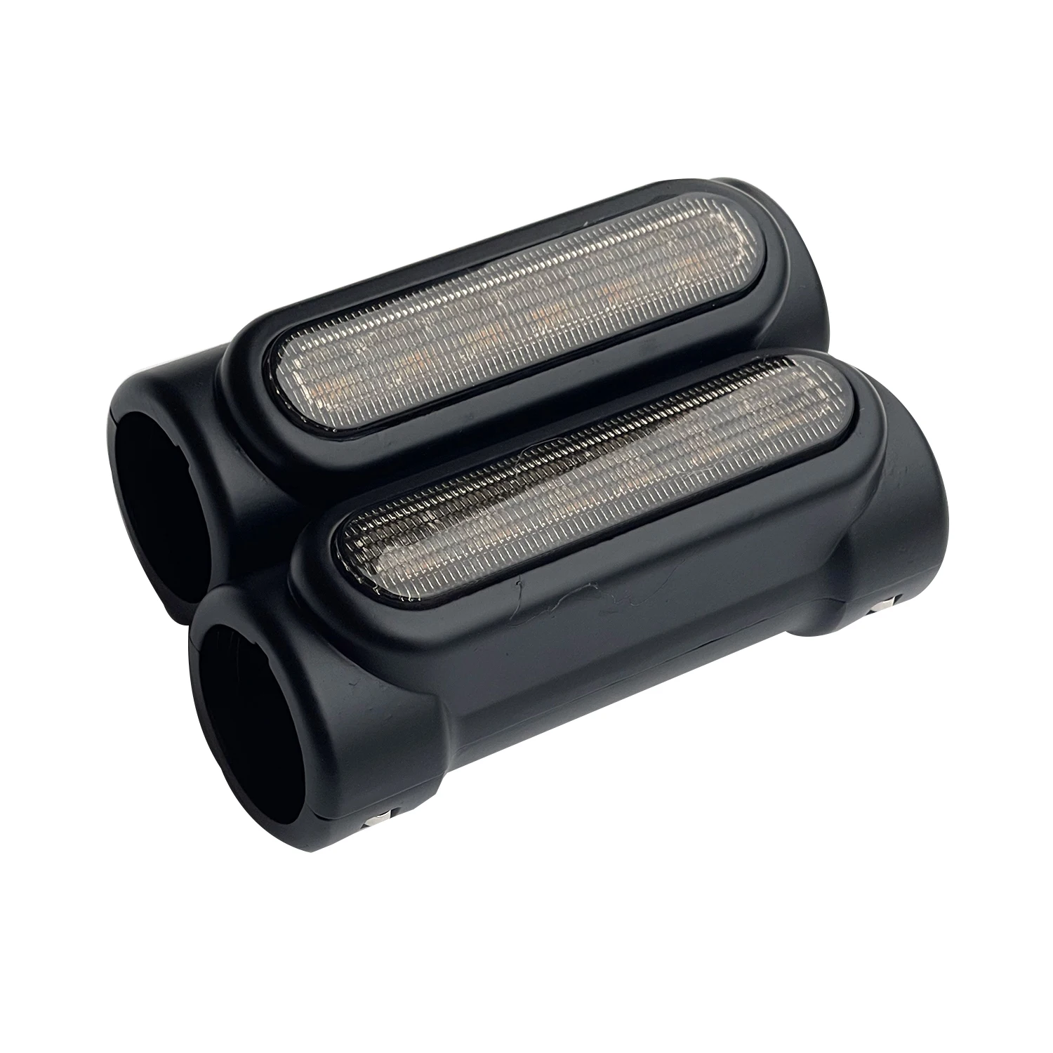 

1,25 "32 мм светодиодная защита двигателя, дорожная защита, переключатель янтарного и белого света, указатель поворота для Harley Touring Dyna Victory