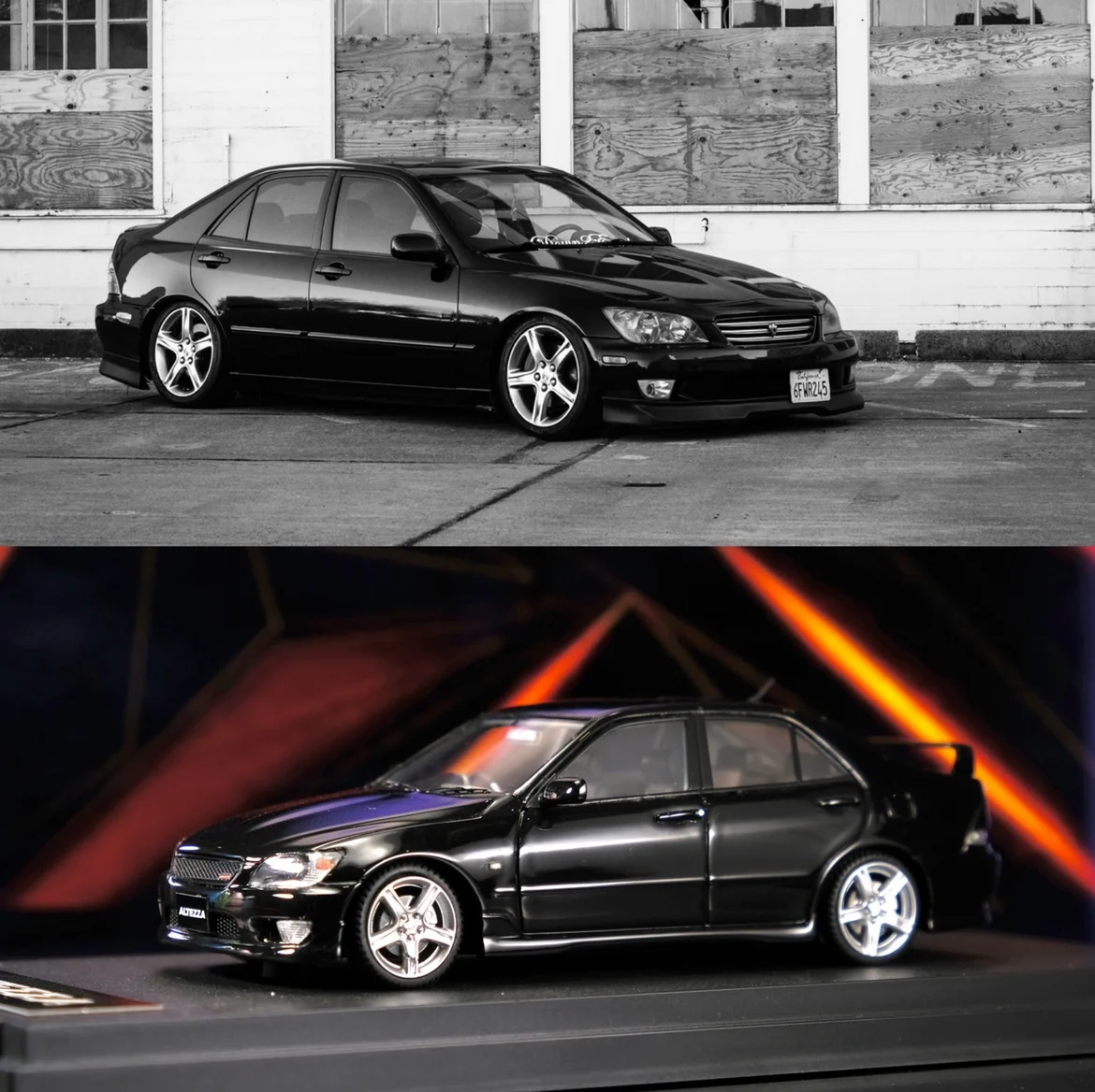 

Mark43 1:43 Toyota Altezza RS 200 Lexus IS модифицированная версия, ограниченная Коллекционная серия, металлическая модель, игрушка в подарок