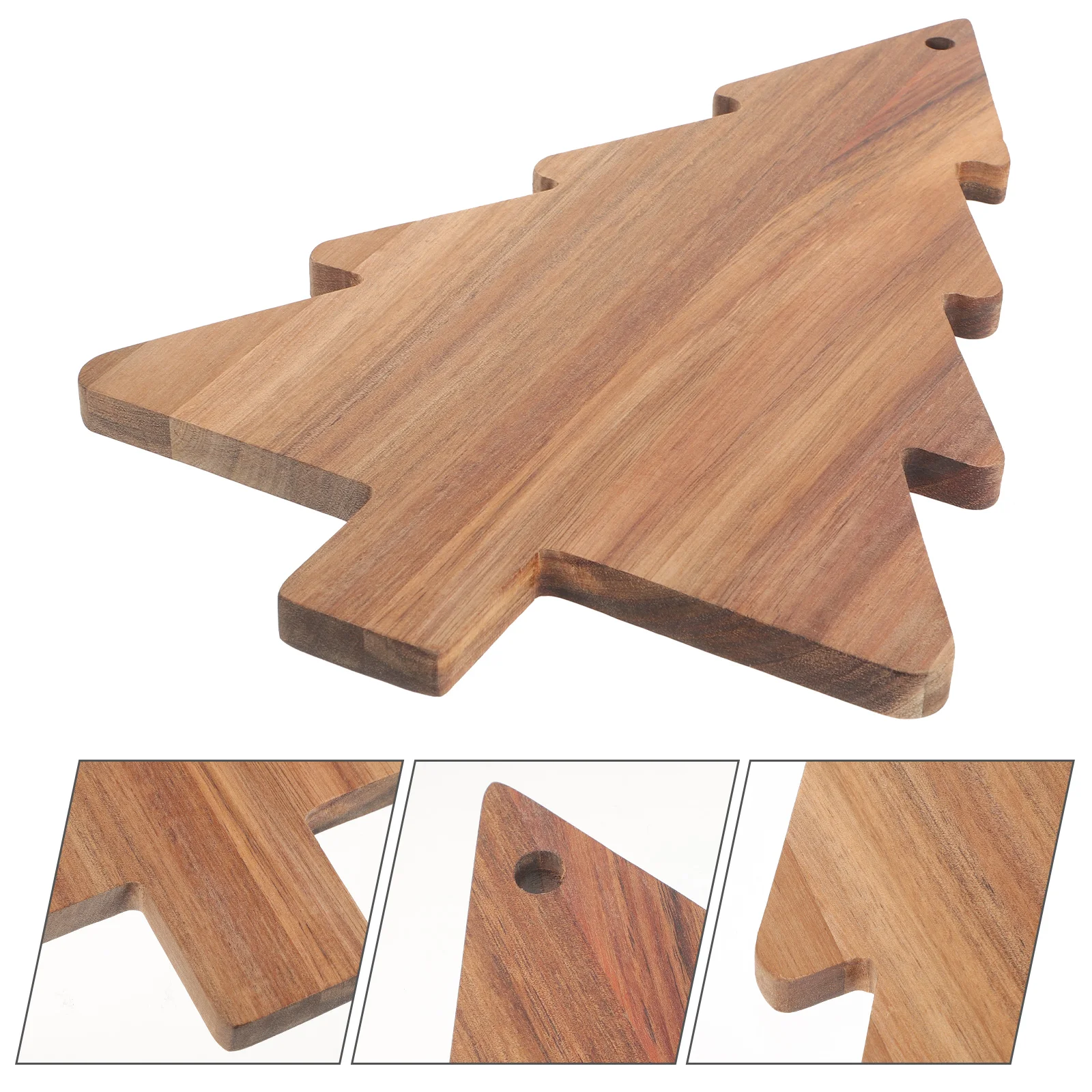 

Christmas Tree Shaped Board Wood Serving Board Cutting Board Cheese Cutting Board