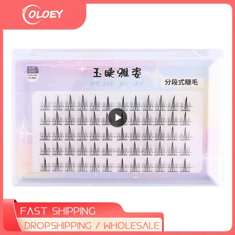 

Eight Rows Simulated Version Five Rows Interlaced And Coherent Eyelashes Clearly Rooted Nature Beauty And Health Eyelash Makeup