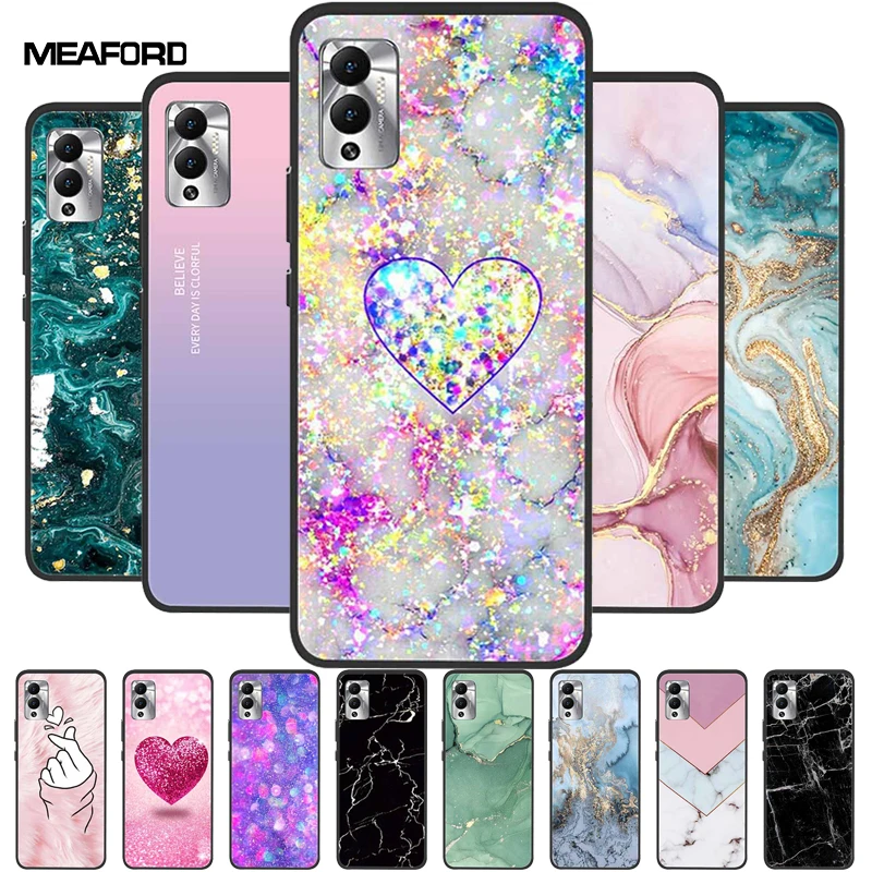 for infinix hot 12 case hot12 play marble silicone soft tpu back cover for infinix hot 12 play phone case hot 12play funda x6817 free global shipping