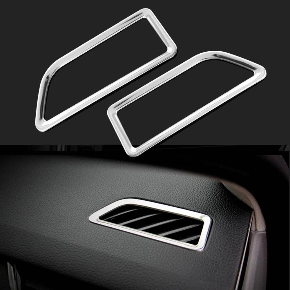 

2 шт./комплект, автомобильные наклейки из нержавеющей стали для skoda octavia a7 2015