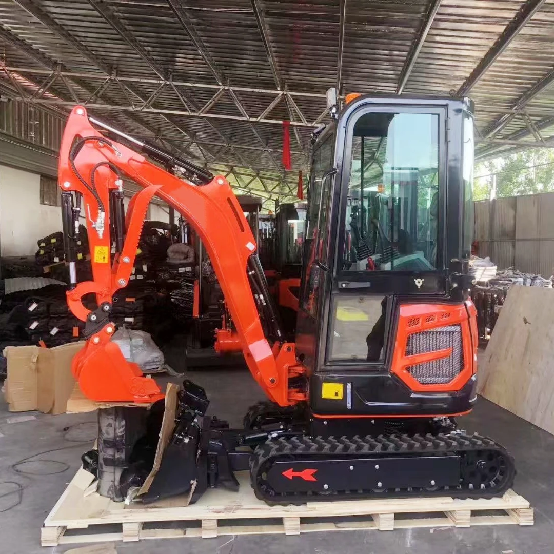 Мини-экскаватор EPA EURO 5 с двигателем 1 тонна тонны 2 для домашнего использования на