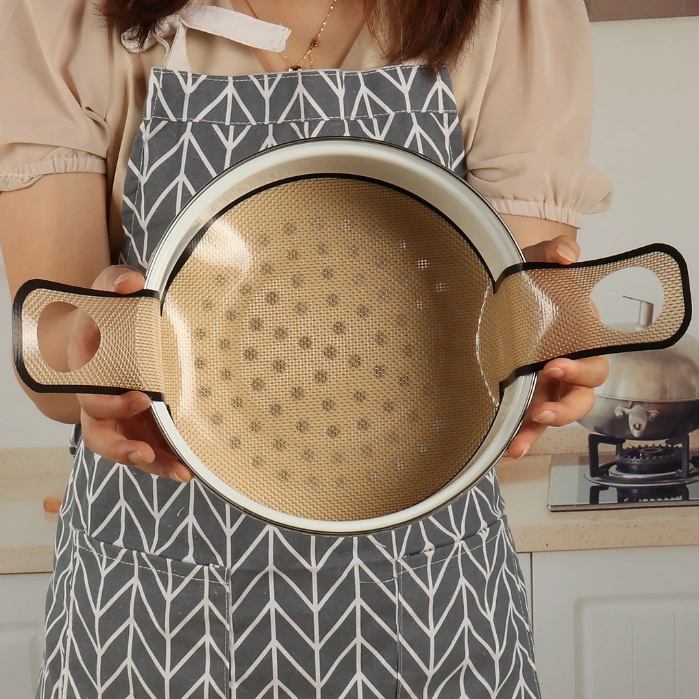 

Коврик для выпечки теста для хлеба, листы для изготовления теста, термостойкий горшок, подкладка для фритюрницы в ресторанах принадлежност...