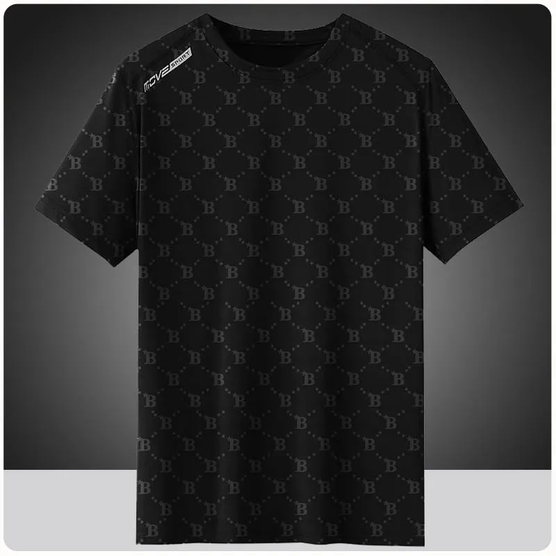 

Quick Dry Sport T Shirt Men Top Tees Summer Streetwear Short Sleeves Casual Gym Jogging Running Tshirt Clothes 6XL 7XL 8XL 9XL